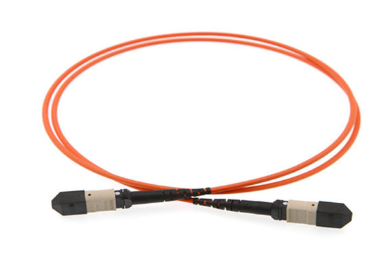 Cabo MPO MTP Patch Cord MPO com Núcleo de Fibra 8 / 12 / 24 Comprimento Personalizável e Baixa Perda de Inserção