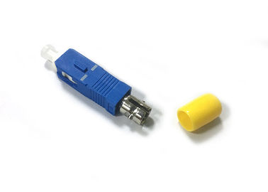 Homem do SC/PC adaptador fêmea de transferência à fibra ótica do ST/PC com porto do ST do metal