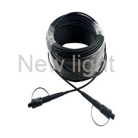 Cabo de fibra ótica de FTTA com o conector impermeável ótico da fibra Ip68