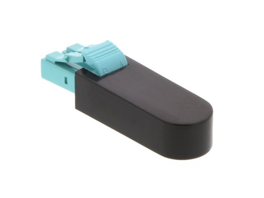 OM3-150 LC Fiber Optic Loopback com Cabo Multimodo 50/125um e Perda de Inserção ≤ 0.3dB