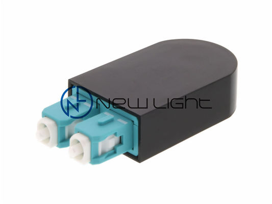 OM3 Multimodo 2.0mm Fibra Óptica Loopback Cable com Aqua SC conector para aplicações resistentes à corrosão