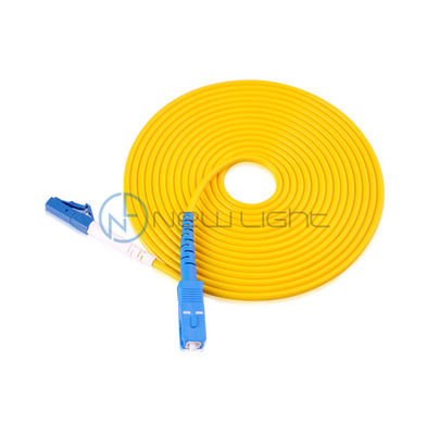 Conector SC-LC Aplicação de Internet 5G Simplex Fiber Optic Patch Cord para transmissão de dados de alta velocidade