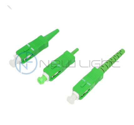 Conector SC de Fibra Óptica Monomodo APC de Alta Perda de Retorno 0.9/2.0/3.0mm