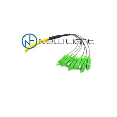 Pigtail de Fibra Óptica SC/UPC Monomodo com Revestimento LSZH e Diâmetro de 0.9mm para Emendas de Alto Desempenho
