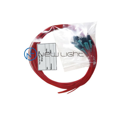 OM3 10Gb LC UPC-LC APC Duplex Fiber Optic Patch Cable para comprimento de onda de 1550nm