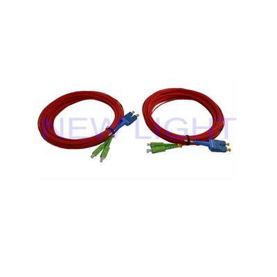 Cabo de remendo blindado da fibra do SC Unitboot LC de LSZH 3M Single Tube