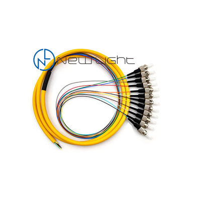 LSZH Jacket 12 Cordão de Patch de Fibra Óptica de Cores com Baixa Perda de Insersão para Conectividade Confiável